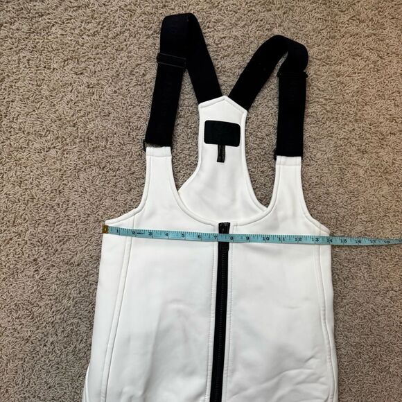 GOLDBERGH WOMEN'S PHOEBE SALOPETTE SKI BIB WHITE BLACK US 8 - Picture 5 of 11